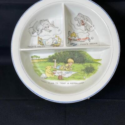 B- A. M. Milne â€œWinnie The Poohâ€ Plate 1918-1922