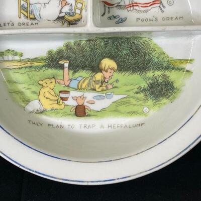 B- A. M. Milne â€œWinnie The Poohâ€ Plate 1918-1922