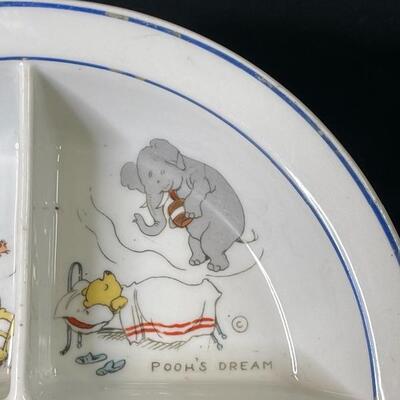 B- A. M. Milne â€œWinnie The Poohâ€ Plate 1918-1922