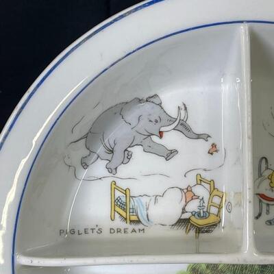 B- A. M. Milne â€œWinnie The Poohâ€ Plate 1918-1922