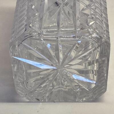 Beautiful Crystal Pinwheel Whisky Decanter