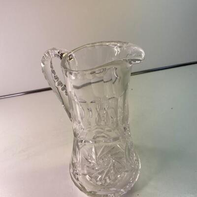 Deep Cut Crystal Pitcher