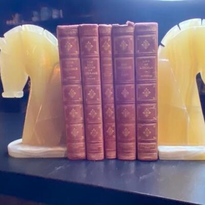 Set 17 Decorator / Library Fine Leather Bound Classics Ltd Ed 1940 Fine Press 