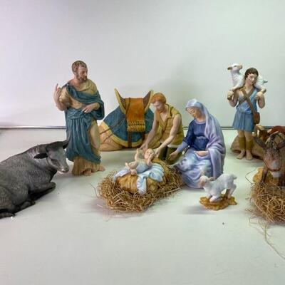 Lenox Renaissance Fine Nativity Scene Christmas Set