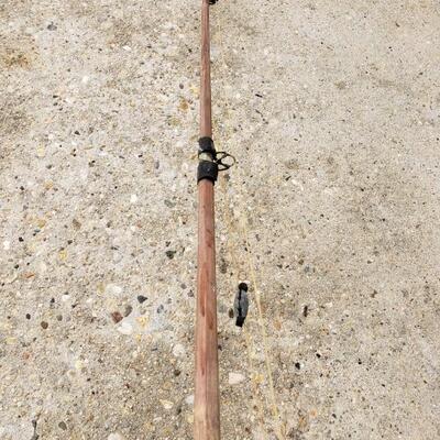 LOT #30. Antique Penn wooden rod and reel