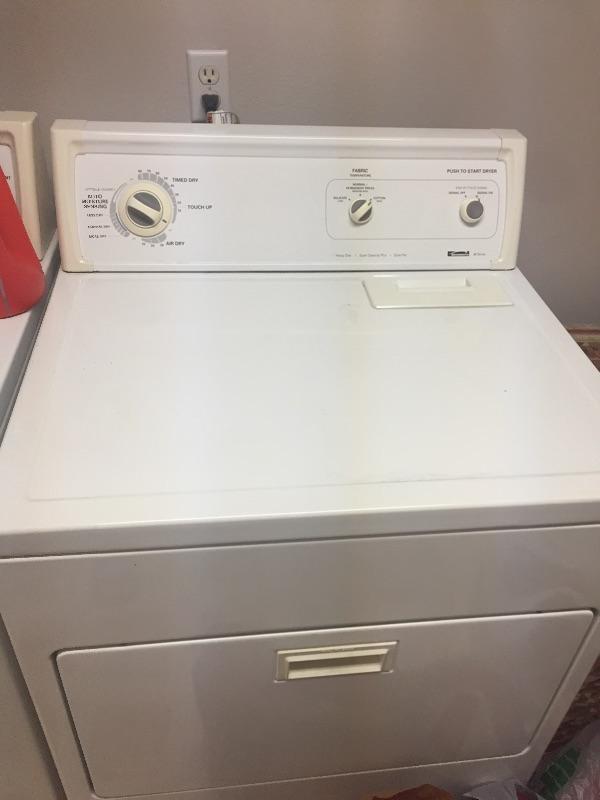 LOT 36. Kenmore gas dryer