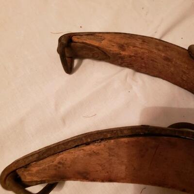 LOT #47. Two pair of primitive horse harnesses