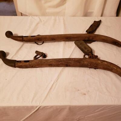 LOT #47. Two pair of primitive horse harnesses