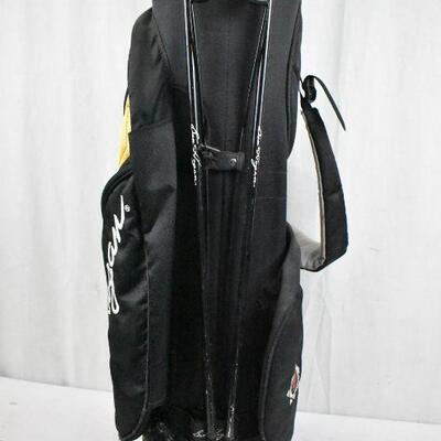 Ben Hogan Golf Bag, Black and Yellow, Used