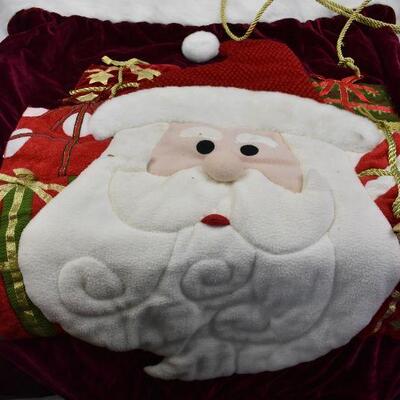 Large Fabric Santa Gift Bag 34