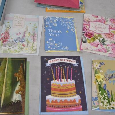 35 Cards with Envelope and Hallmark Box of 