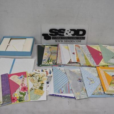 35 Cards with Envelope and Hallmark Box of 
