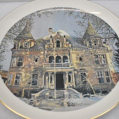 Utah Collector's Plate, Kearns Mansion Salt Lake City Plate