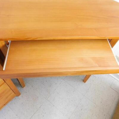 Nice Solid Wood Corner Desk 