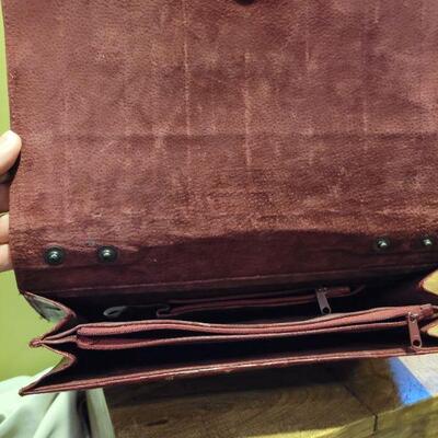 2 eel skin handbag/ wallets