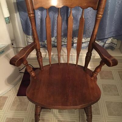 LOT #63. Maple chairs set B