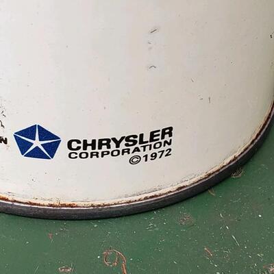 LOT #74. Vintage Mopar new old stock, 1972 full can power steering fluid.