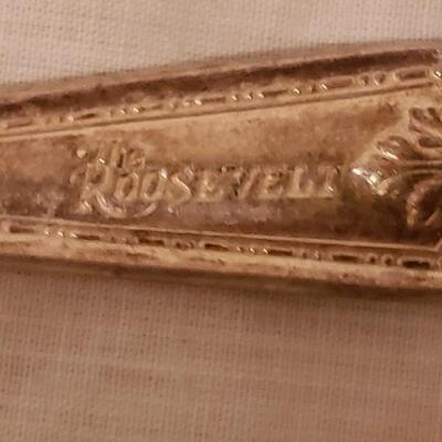 LOT #77.  Lot of vintage silverplate cocktail forks, Roosevelt Hotel
