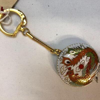 Cloisonne Style Keychain Measuring Tape YD#001-0005
