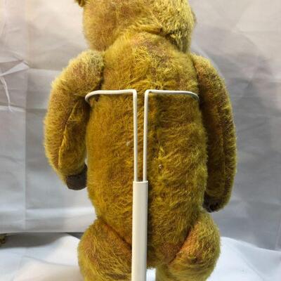 Vintage Light Brown Mohair Jointed Teddy Bear Plush YD#020-1220-00955