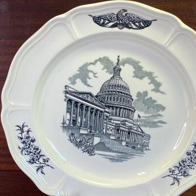 Wedgwood, "The Federal City " 4 Plate Collection