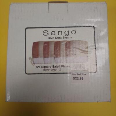 Single S4 Square salad plates