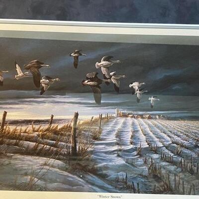 "White Snow" by Terry Redlin