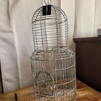 Decorative bird cage