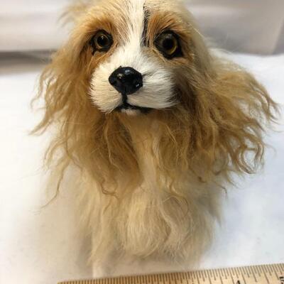 Long Haired Spaniel Dog Puppy Stuffed Plush Animal Art Doll YD#020-1220-01087
