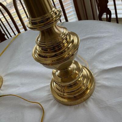 #106 (3) Stiffel Brass Lamps Matching 