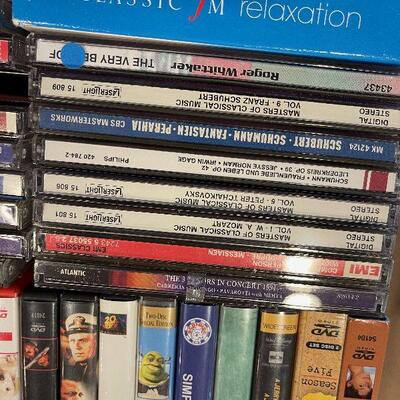 #120 Mixed Lot of CD's and DVD's 