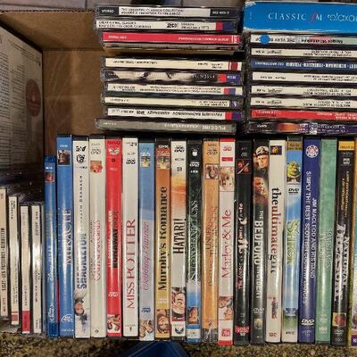 #120 Mixed Lot of CD's and DVD's 