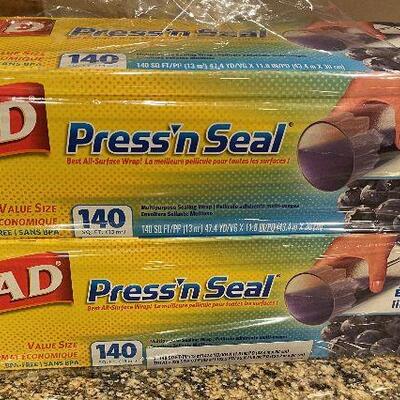 #178 2 new packages of Press-N-Seal