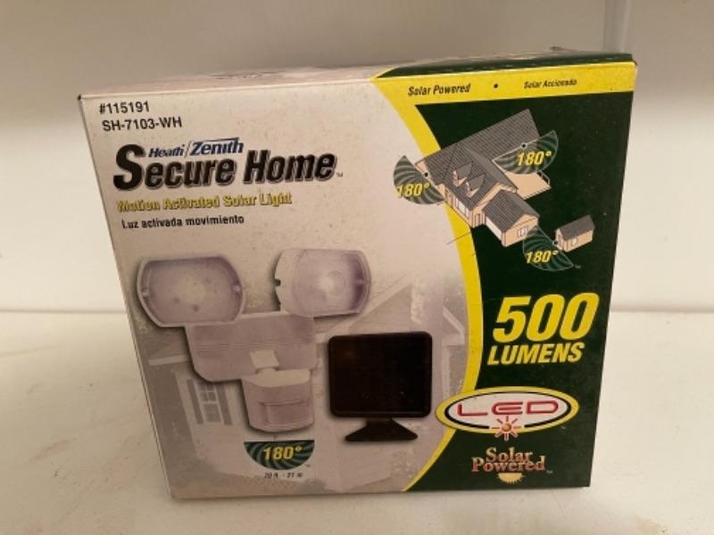 B830 New Secure Home Motion Activated Solar Security Light