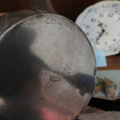 Vintage Pewter Tea Pot Marked Signed - Item # 25