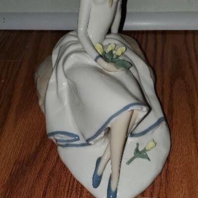 Franklin Porcelain Teresa Tulip Maiden Figurine by Lladro's artist (item #40)