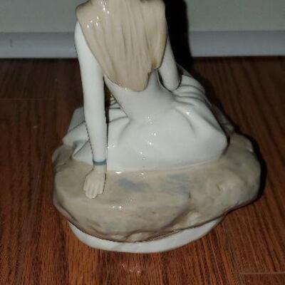 Franklin Porcelain Teresa Tulip Maiden Figurine by Lladro's artist (item #40)