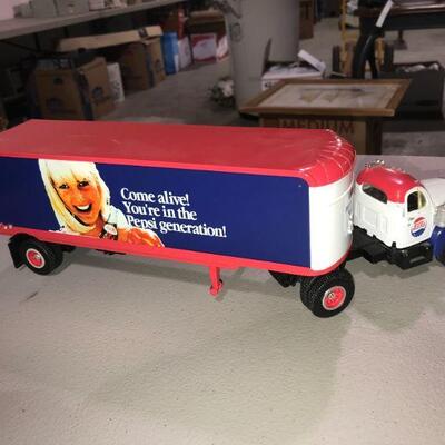 1st Gear 1960 Mack B-61 Tractor Trailer Pepsi Semi Truck 1:34 Diecast #127