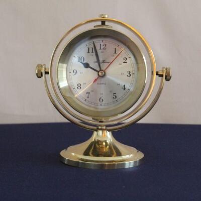 Brass Schooner clock Seth Thomas 8t7w