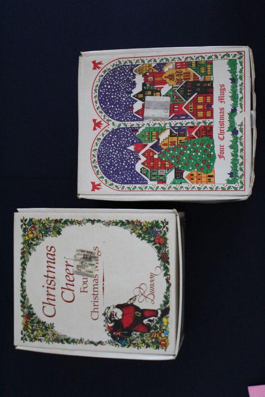 Dunoon Christmas mug set