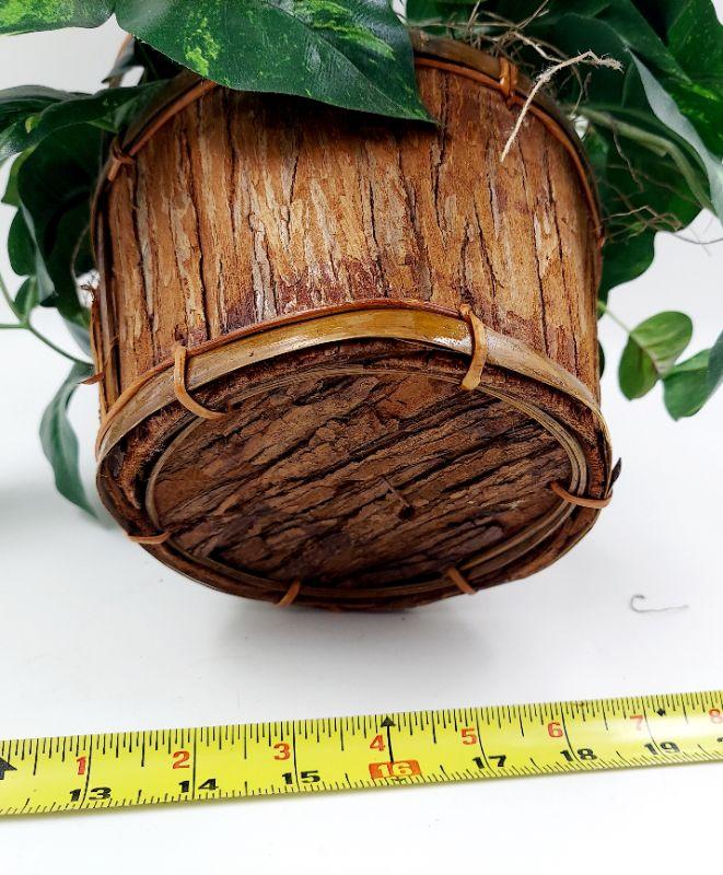 FAUX PLANT IN BASKET