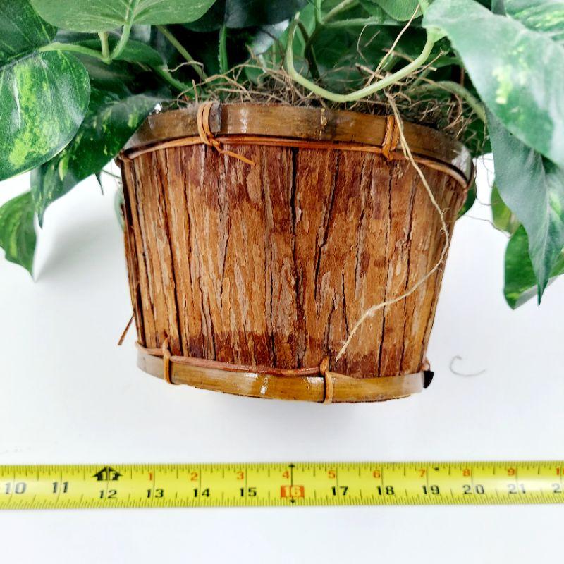 FAUX PLANT IN BASKET