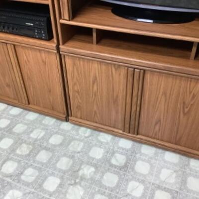 PAIR Cabinet Wall Units Entertainment Pieces