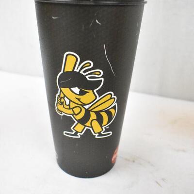 17 Plastic Drink Cups: Jazz, U of U, Bees/Angels, etc