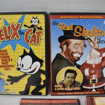 TV on DVD, Qty 7: Felix the Cat -to- Carol Burnett Show 