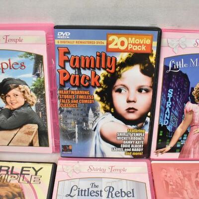 11 Shirley Temple Movies on DVD: Dimples -to- Shirley Temple Collection