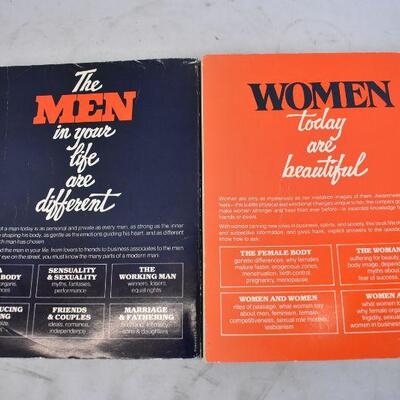 2 Books: Men A Book for Women 1978 & Women A Book for Men 1979
