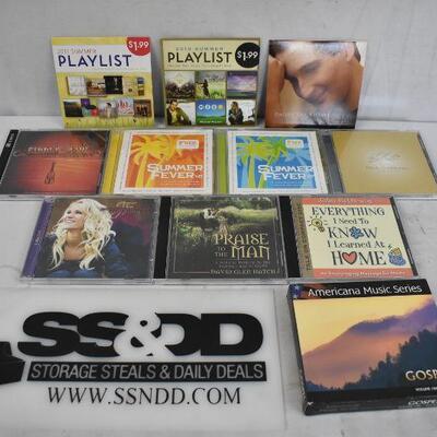 11 Music CDs: Gospel/Religious/LDS