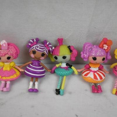 5 Tiny LaLaLoopsie Doll Toys: 3-3.5
