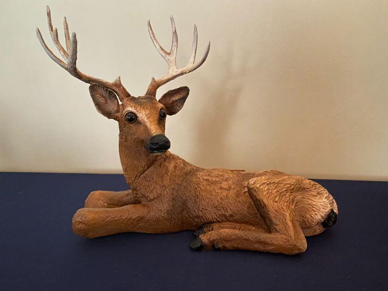 Home Interiors Deer Statue